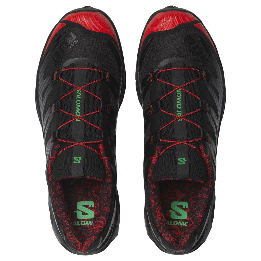 SALOMON Xt-4 Og Red Viper Low-Top Casual Sports Shoes Unisex Sneakers Black L47847000