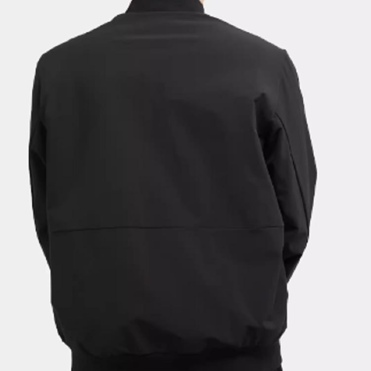 Adidas Pilot Sports Fleece Lined Baseball Jacket Men's Black FM9415