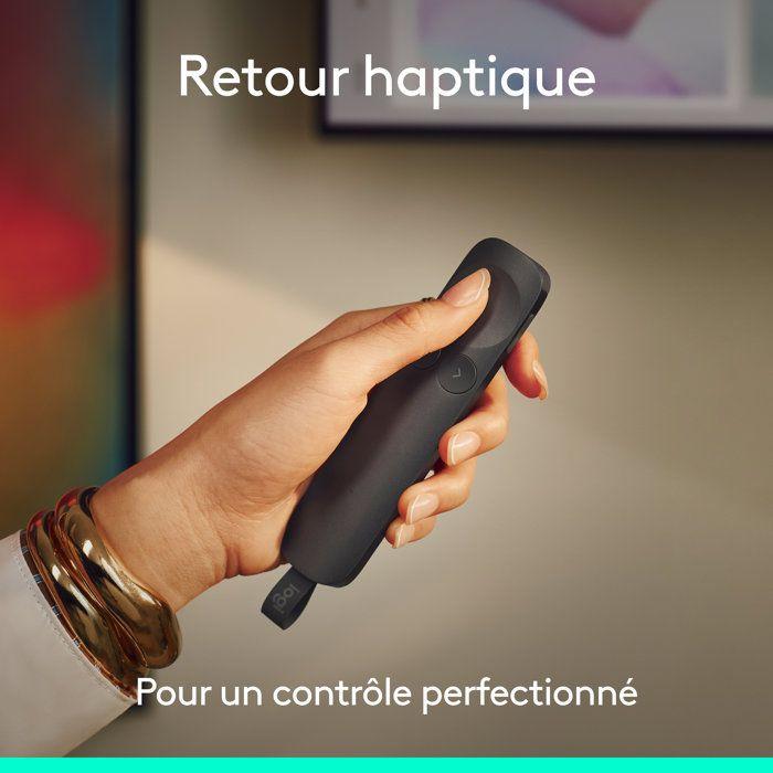 Télécommande de présentation - Sans fil - Logitech - Spotlight 2 - Bluetooth/USB-C - Graphite