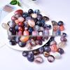 Polished Non-Red Agate Oval Stones for Fish Tank and Home Decor