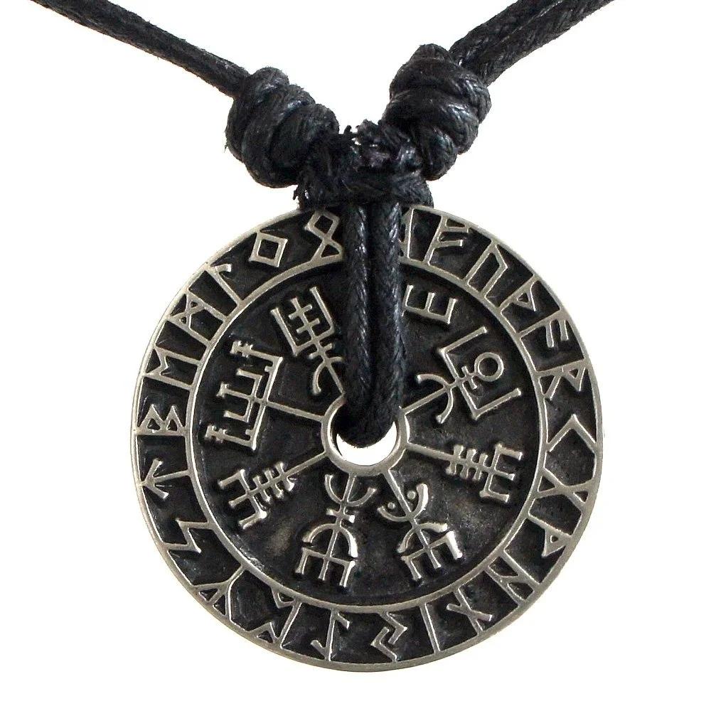 European and American Popular Titanium Steel Solomon Magic Amulet Pendant Fashion Stainless Steel Seven Angel Guardian Necklace
