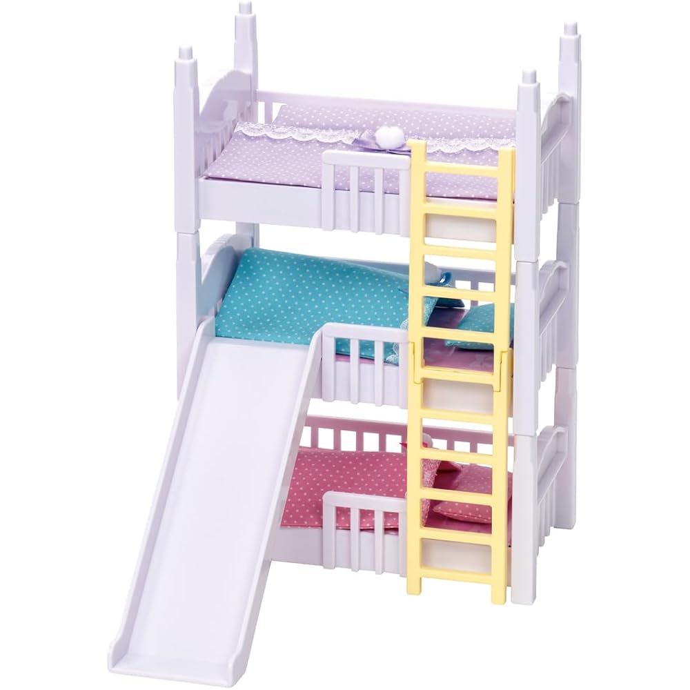 

Takara Tomy Licca-chan LF-06 Athletic 3-Tier Bed Dress-Up Play Toy for Ages 3 and Up