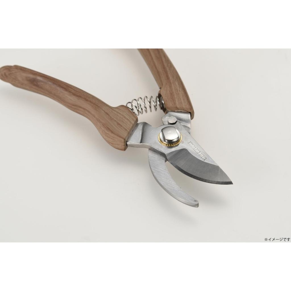 Takagi WOODY TASTE Stainless Steel Pruning Shears for Narrow Easy to Use for Cutting Approximately 10mm Diameter for Young Branches Women, 165mm,
