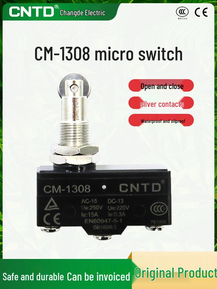 

Changde Limit Stroke Micro Switch TM-1308 CM-1308 Z-15GQ22-B LXW5-11Q1