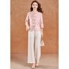 New Chinese Style Iridescent Jacquard Shirt
