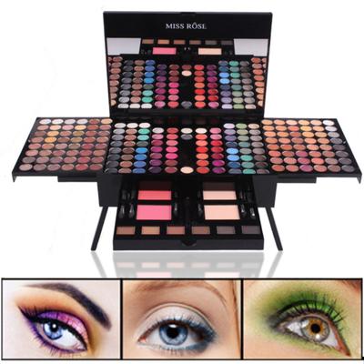 180 Farben Klavier Lidschatten Palette Pinsel Rouge Gepresstes Puder Augen Make-up Set