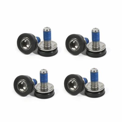 8 Pièces Vis de Boîtier de Pédalier en Acier Haute Résistance pour Atelier Vélo FSA/ Suntour/ Prowheel