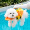 High Buoyancy Pet Life Jacket Dog with Chin Float, Adjustable Straps, Rescue Handle, Small Vest Floating Swim for Medium Large Dogs Swimming Support