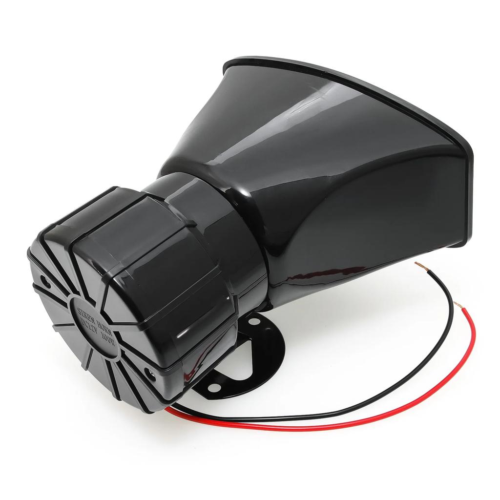 12V 7 Sounds Car Horn Speaker Electronic Siren Loud Car Warning Alarm Horn Multi-tone Loudspeaker With Remote Controller