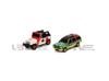 Jada Toys NANO SCENS JADA TOYS Dinosaur World Diorama Set VEHICLES with Mini Cars w/2