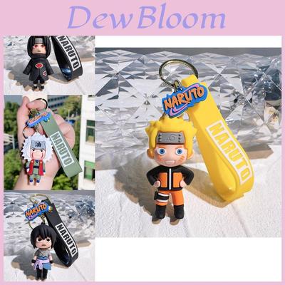 Uroczy breloczek Naruto z PVC, miękka gumowa figurka, prezent na imprezę Halloween dla przyjaciół