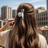 VOCOSTE Octopus Claw Clip, Acetate Hair Clips, Large Hair Barrette, Funny Claw Clips for Women, Blue