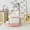 Schoolbag Backpack New Fashion Large Capacity Travel Backpack Female Japanese Junior High School Students High School Students Simple Schoolbag