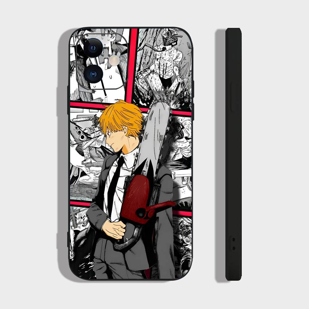 Denji Chainsaw Man For Iphone 17 Air 16 Pro Max 15 14 13 Full Cover Anti-Shock MagSafe Cover