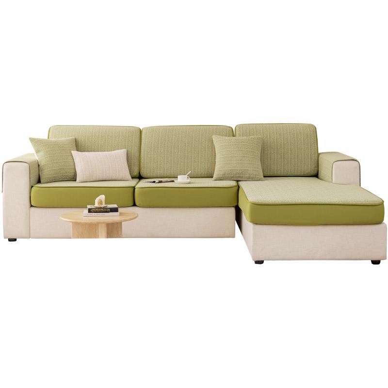 Chenille Sofa Cover All-Inclusive Universal Cover Cover Cover Four Seasons Universal Three Seats One Art-Sofa Stool Cushion Living Room