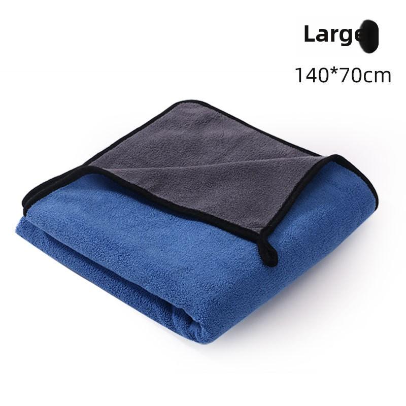 Dog Cat Bath Pet Super Absorbent Quick Drying Towel Teddy Large Thickened Bath Towel Pet Cleaning Supplies