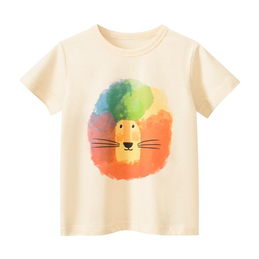 Children's clothing, baby clothes, children's cartoon short-sleeved T-shirts, baby clothes