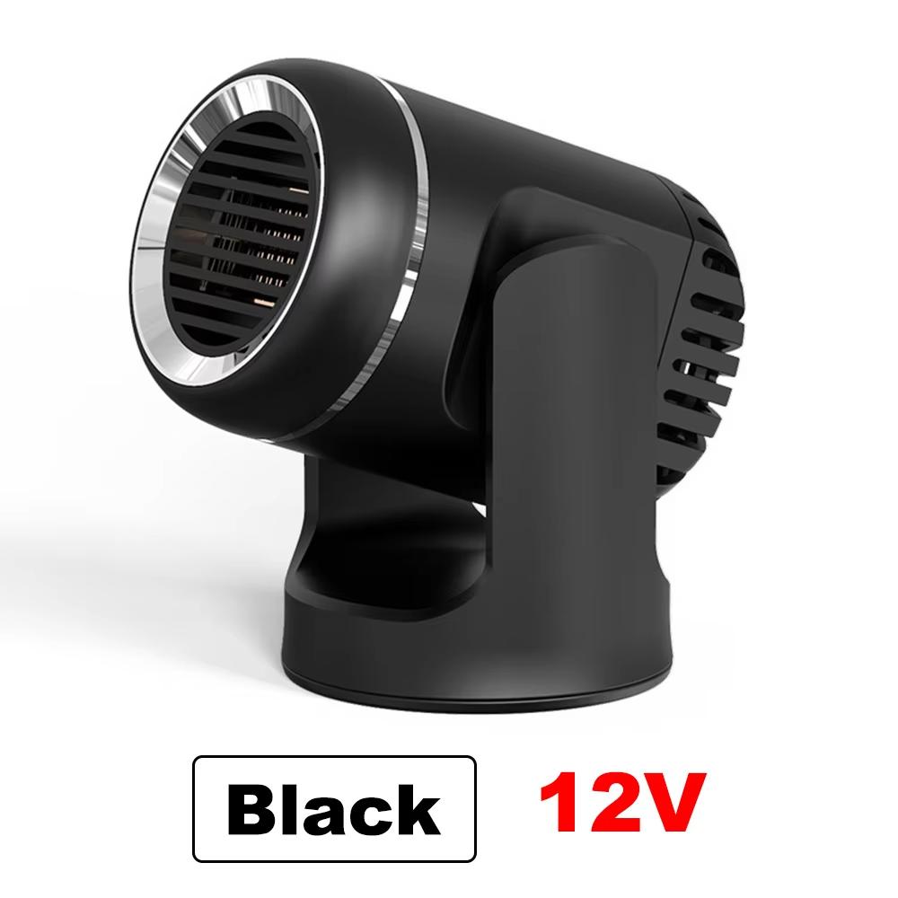 Hot Car Heater 12V/24V 130W Adjustable Heating Fan Air Blower Window Windshield Defrost Defogger Electric Heating Portable Fan