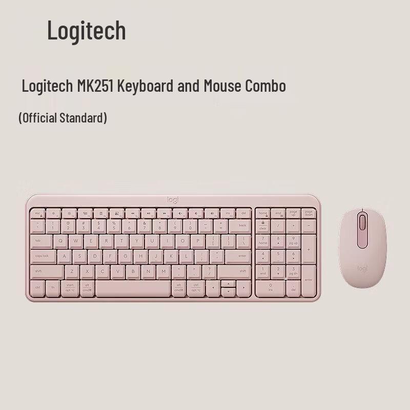 Logitech MK251 Wireless Keyboard and Mouse Combo