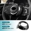Real Hard Carbon Fiber Sticker For Subaru WRX/ WRX STI 2025 2025 Car Steering Wheel Center Cover Interior Accessories