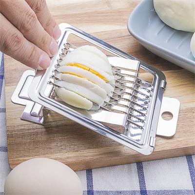 Egg Cutter, Egg Slice Tool For Hard Boiled Eggs, Stainless Steel Wire Egg Cutter, Heavy Duty Aluminium Egg Cutter Dishwasher Safe For Egg Fruit