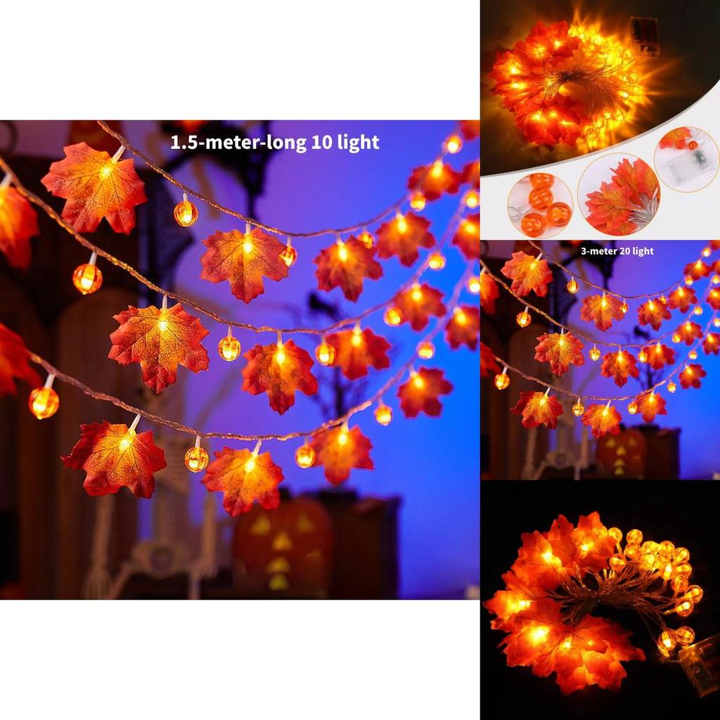 Delightful Led Halloween Decorative Lights With Adorable Pumpkins Ghosts And Bats For Parties