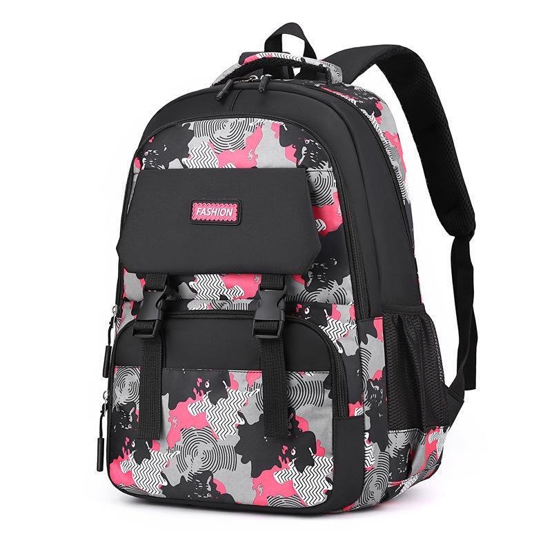 

Ученические рюкзаки для мальчиков и девочек, учеников начальной школы, средних и старших классов, рюкзаки для детей 1-6 классов 47X22X31CM красный