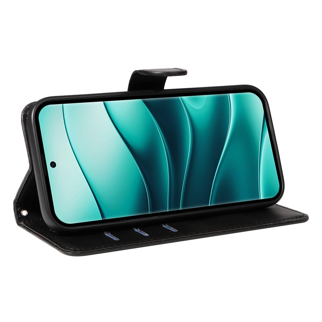 עבור Xiaomi Redmi Note 14 Pro+ 5G/Note 14 Pro 5G/Poco X7 5G נרתיק ארנק מתקפל קווי T כיסוי טלפון עור