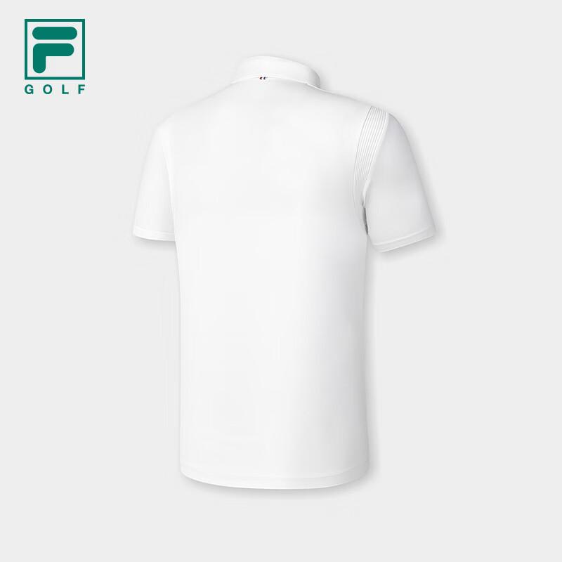FILA Men's Knitted Short Sleeve Golf Polo Shirt