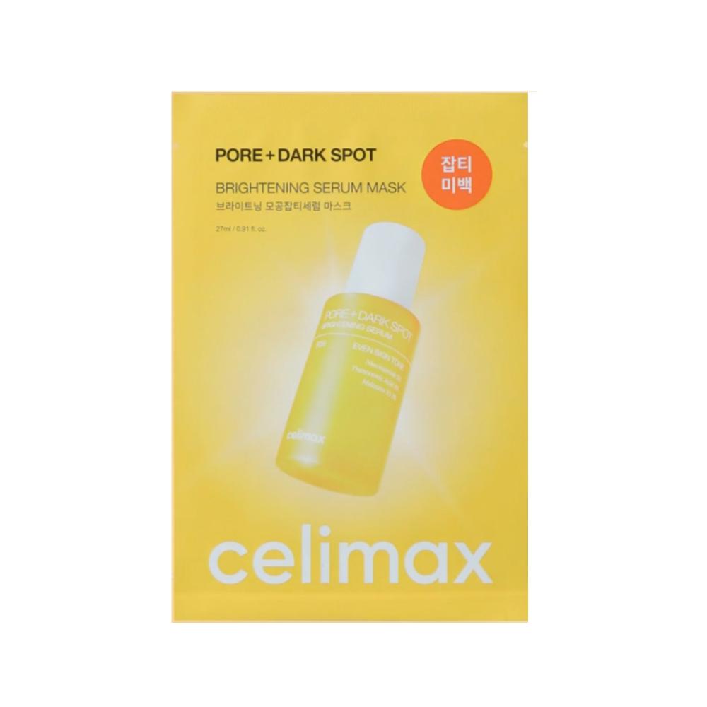 

Cellimax Brightening Pore & Spot Serum Mask (5 Sheets)Niacinamide Brightening • Hydration Boost
