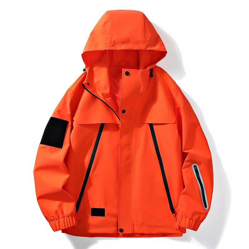 High-quality Windproof and Water-repellent Sports Jackets, Spring and Autumn Trendy Brand Three-proof Jackets, Same-style Tops for Men and Women