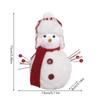 Christmas Snowman Ornaments Cute Plush Doll Kids Gifts 2025 Merry Christmas Decoration for Home New Year Party Supplies