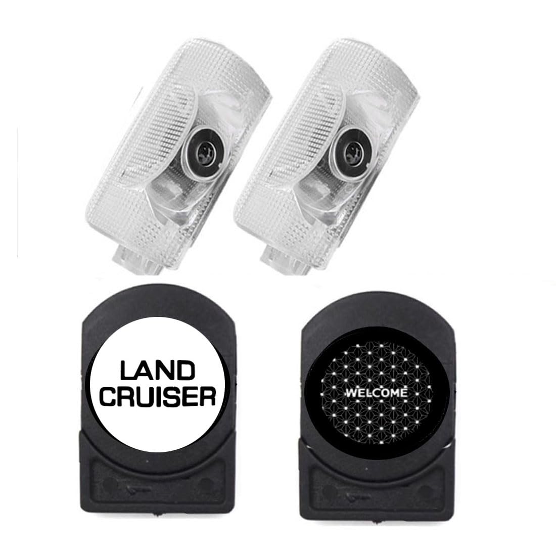 

[Dynamic Projection] Courtesy Light, For Cars, Toyota Land Cruiser Rank 250 Series, Logo Courtesy