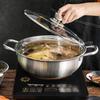 Wutuo 304 Stainless Steel Induction Hotpot Soup Pot