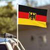 12x18 Zoll Deutschland Nationalwappen Flagge 30x45cm Auto Flaggen