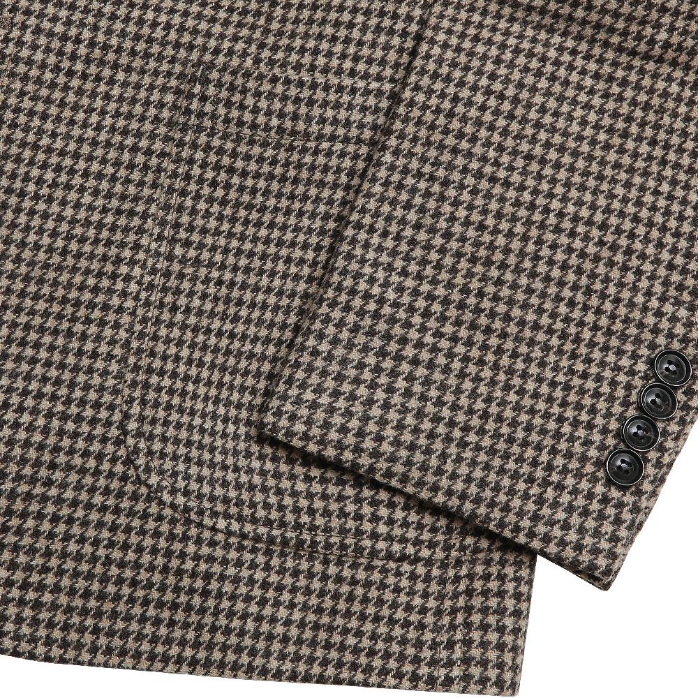 Sortie 410 Hound Check Wool Jacket (Brown)