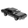 MOC Supernatural Impala Automodell aus Bausteinen, Film Supernatural, 1967 Chevrolet Impala, schwarzes Auto, Spielzeug aus Bausteinen, Geschenk für Erwachsene