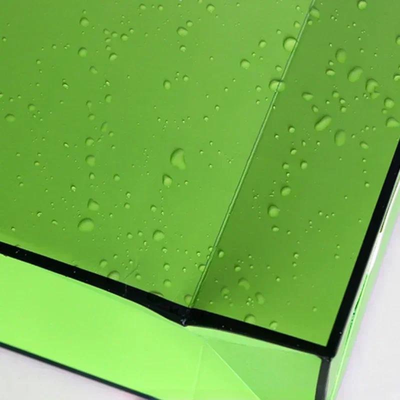White Paper Jam Handbag Kraft Paper Thick Waterproof Frame Rivet Handle Gift Bag Cosmetic Clothing Store Portable Packaging Bags