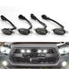 4Pcs LED Front Grille Light Raptor Style-Grill For Jeep Grand Cherokee 2003-