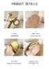2026 Summer Mid-Heel Sandals: Versatile Single Strap Fashion for Women in Europe & America