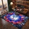 Crystal Palace Football Print Crystal Velvet Rug, Comfortable Water Absorbent Non Slip Indoor Floor Carpet