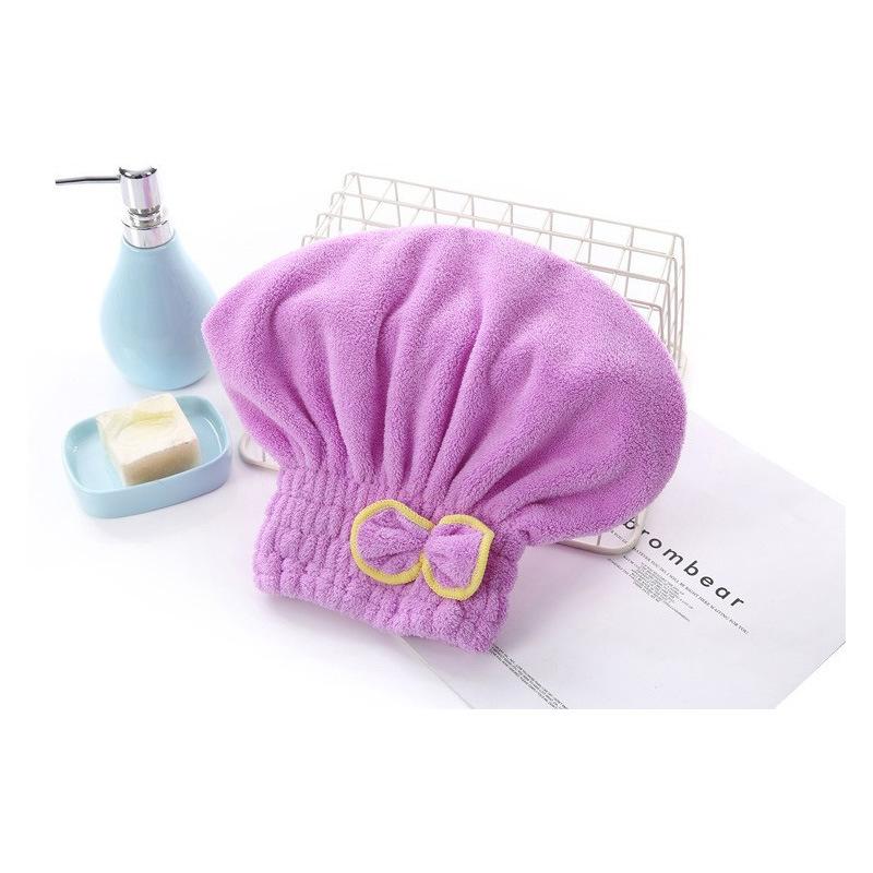 1pc Quick Drying Hair Cap, Can Quickly Absorb Water and Dry Hair, Soft and Comfortable, Convenient and Fast Home Bathroom Decor Fall Decor
