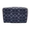 Coach Dempsey Boxy 20 Cosmetic Pouch Women Bags Denim C4230-IMDEI