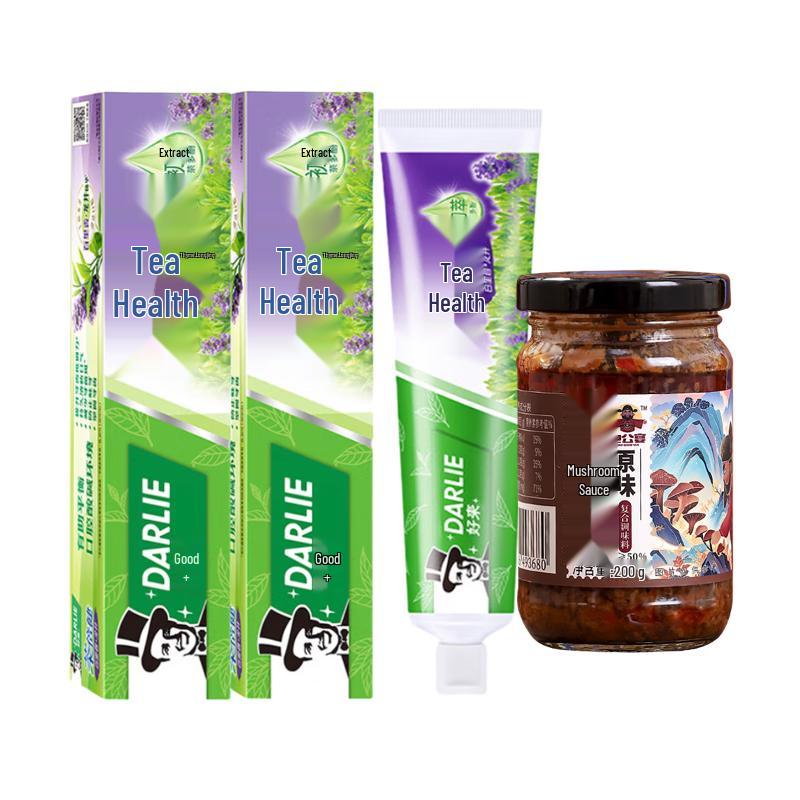 

Darlie Tea Care Thyme Longjing Toothpaste Bundle