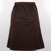 Fendi Zucca Mini Skirt Brown Nylon Women Used