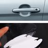 4 Pcs Car Door Handle Invisible Transparent Anti-scratch Protection Protector Sticker F-Best
