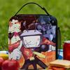Tenna Deltarunes Game Insulated Lunch Bags Large It's TV Time Meal Container Thermal Bag Tote Lunch Box Office  Outdoor Food Bag