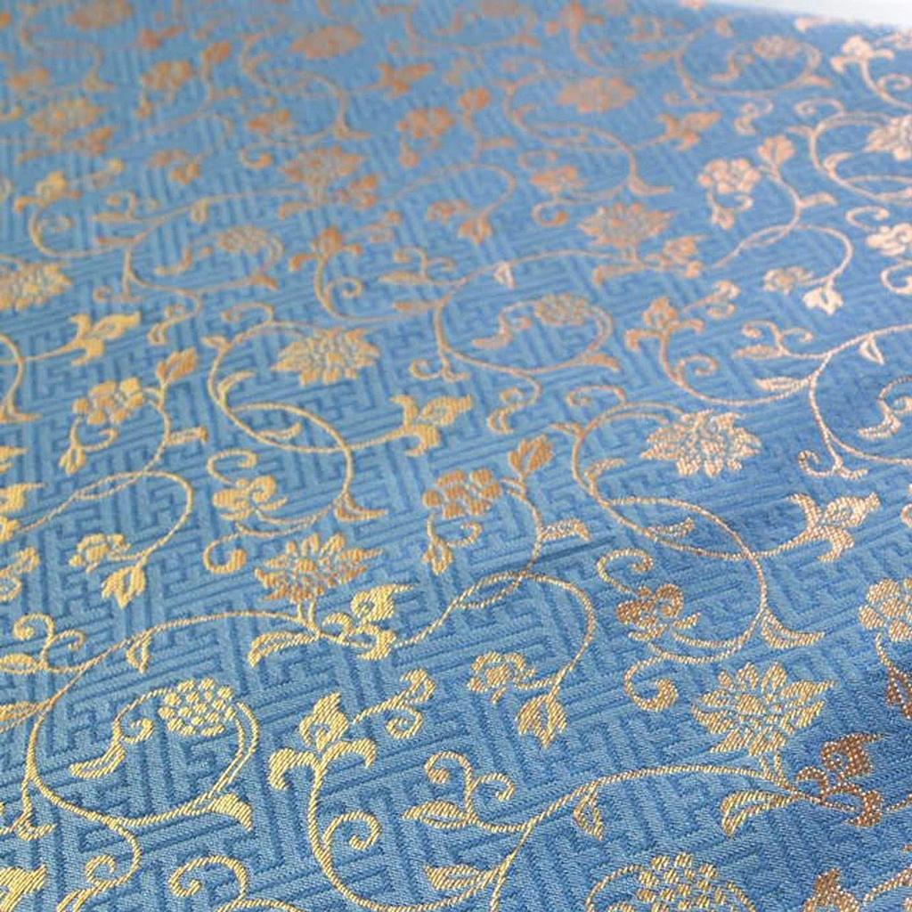 Summer Buddhist Altar Mat, Fireproof and Flame-Retardant, "Growl" (Size 14 (22.4 X 32.7 Cm), Light Blue)