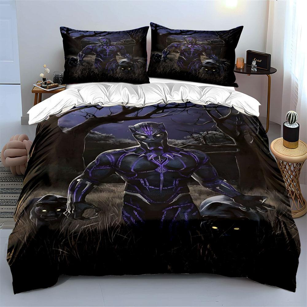 "Night jungle guardians emerge." Bedding sets Duvet covers Pillowcases(1* Duvet Cover 2* Pillowcases without duvet insert)