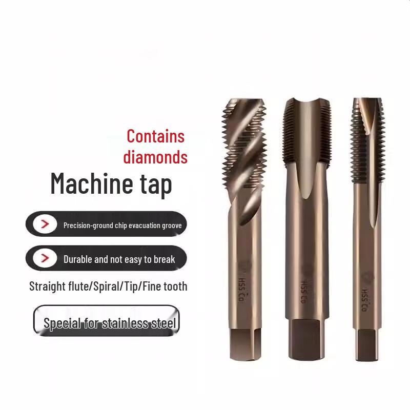 Huisida Cobalt-Plated Titanium Machine Tap